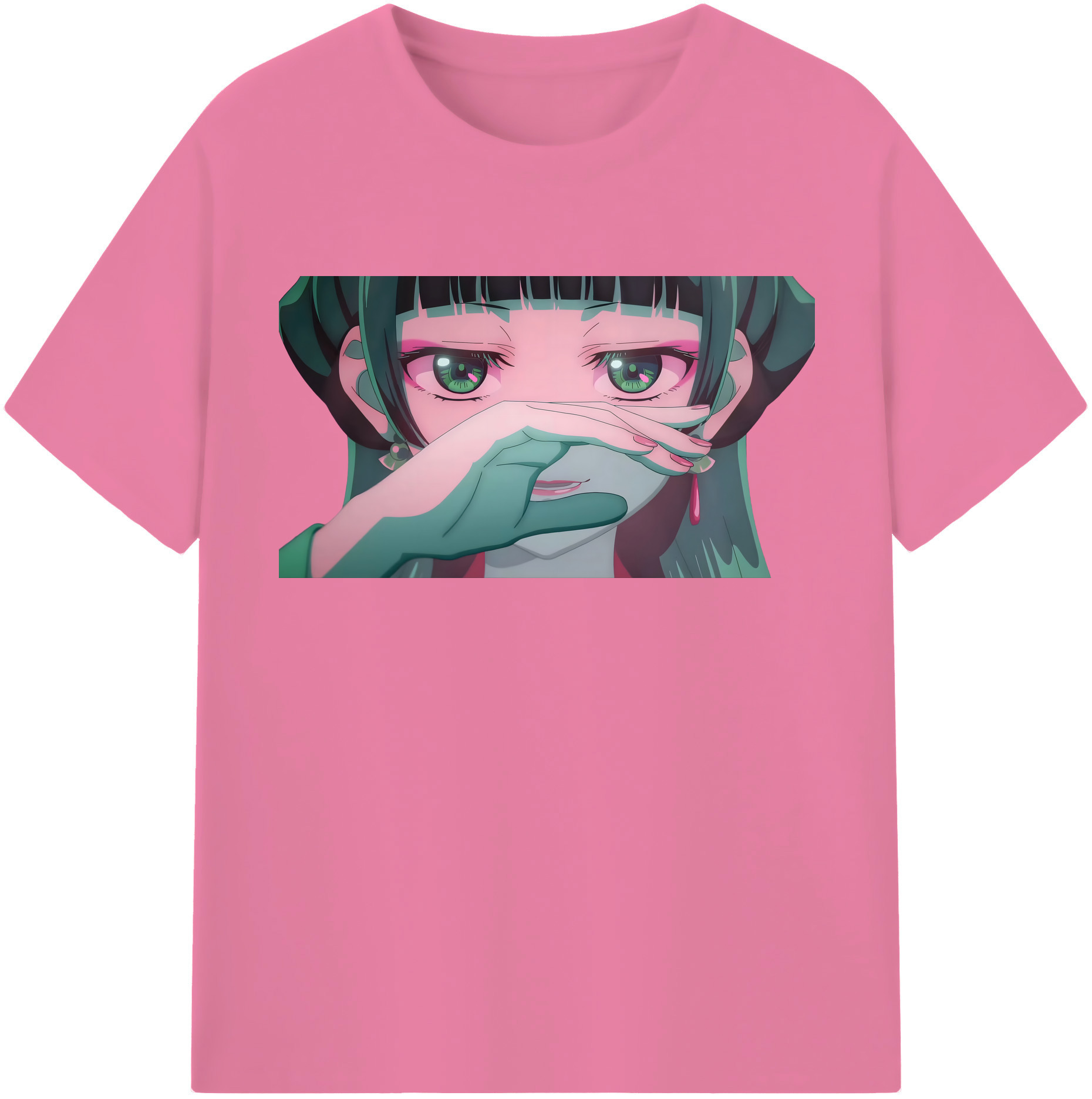 （画像用） 薬屋のひとりごと The Apothecary Diaries 綿100％半袖Tシャツ（フロントプリント）